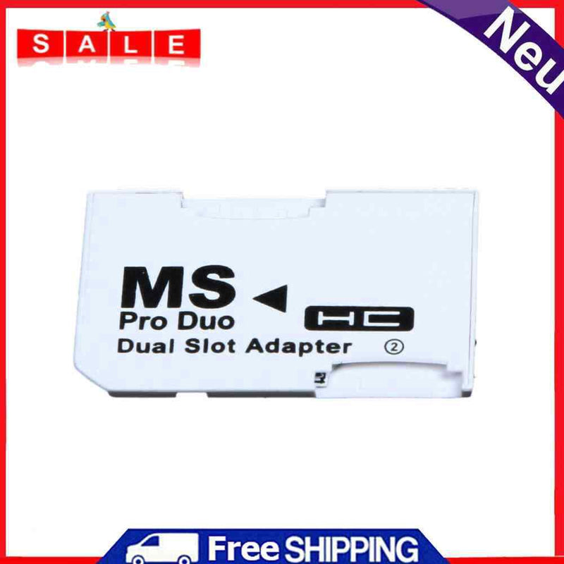 Super High Write/Dual 2 Slot Micro SD SDHC TF, Memory Stick MS Pro Duo Reader