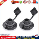 2 in 1 Air Valve Nozzle Caps for Inflatable Boat Kayak Pump Adapter (2pcs) Newly
