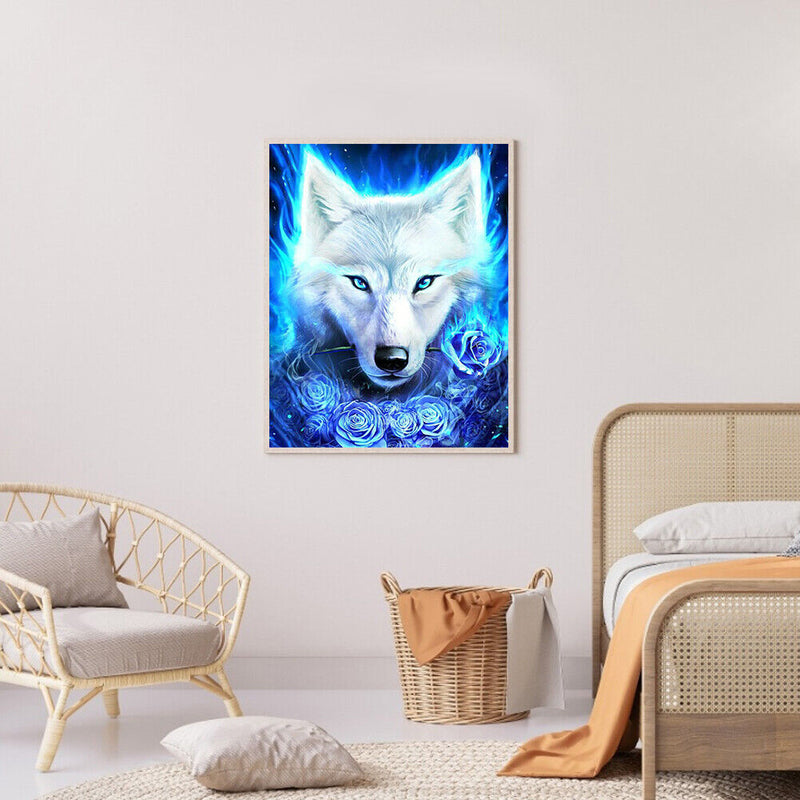 5D Diamond Painting Kit Animal Full Square Diamond Mosaic Art