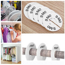 handmade Round Hangers clothing size dividers hanging organizer Baby clothes