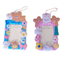 Rabbit Cartoon Lanyard Card Cover Protective Case Campus Card Package ID Holder