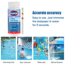 50pcs 3 in 1 Swimming Pool Water Test Strip Chlorine PH Nitrate Test Paper Newly