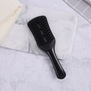 Anti-static Comb Hollow-out Massage Hair Brush Hairdressing Tool (Black) Newly