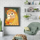 #A Chaise Cat Diamond Painting Kits Partial Special Shaped Drill Home Room Decor