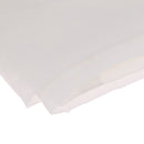 Solid Color Window Curtain Flower Pattern Sheer Voile Tulle Valance White