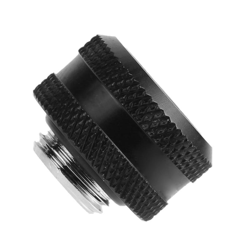 G1/4 Thread Rigid Tube 14mm Hard Tube Extender for PC Water Cooling(Black) Newly