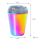 Stamper Colorful Soft Stamp For French Nails Silicone Nail Stamper With Cap