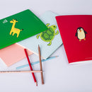 6pcs Animal Color Self-Adhesive DIY Diamond Stickers Painting Phone Decor Kit