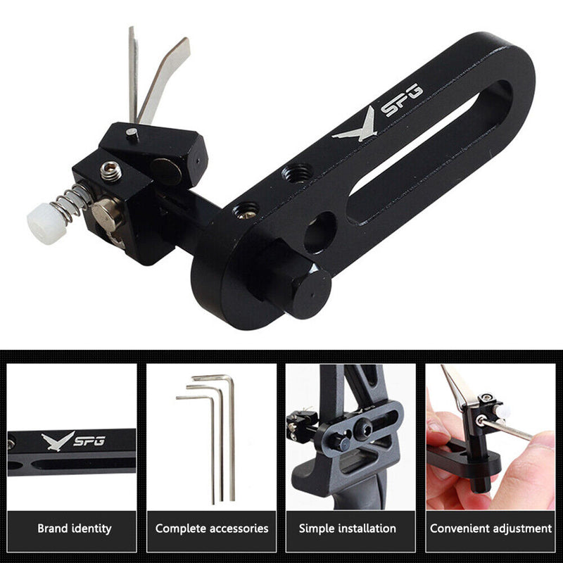 Durable Aluminum Alloy Steel Pin Arrow Table Arrow Stand Adjustable Recurve Bow