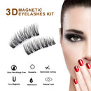 False Eyelashes Fourfold Ultra Thin Magnets No Glue No Liquid Eyeliner Needd