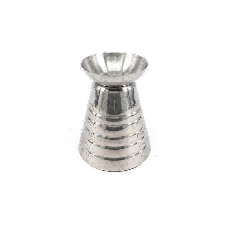 75ml304 Metal Measure Cup Drink Tool Shot Ounce Jigger Beaker B8V4