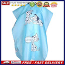 Cartoon Dog Kid Dressing Cape Salon Cover Hairdresser Hair Cut Cloth(Blue)