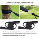 2pcs Hammock Strap Outdoor Camping Tree Hanging 200KG Load Hammock Rope Bel