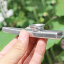 Metal Kazoo Portable Flute Woodwind Instrument for Beginner Music Lovers Gift