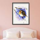 DIY 5D Mosaic Branch Sparrow Picture Gift Full Drill Round Diamond Painting Kit