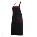 Black Waterproof Apron Kitchen Bib Durable Lightweight Dish Wash Dog Grooming