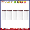 5pcs Slip-on Pool Cue Tips Snooker Cue Ferrule Billiard Accessories (13mm)