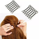 1 x Hair Pin U Shape Wavy Comb Clips Bobby Pins Mini Holder Styling Bangs K0T7