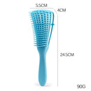 Detangling Hair Brush Massage Wet Comb Detangler Hairbrush (Sky Blue) Newly