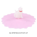 Silicone Heat-resistant Dust-proof Sealed Cup Lid Food Wrap Cover (Cat)
