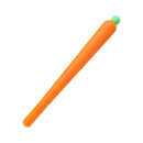 1Pcs Novelty Cute Carrot Plastic Gel Pen Office School Stationery Pen Gift E3J7