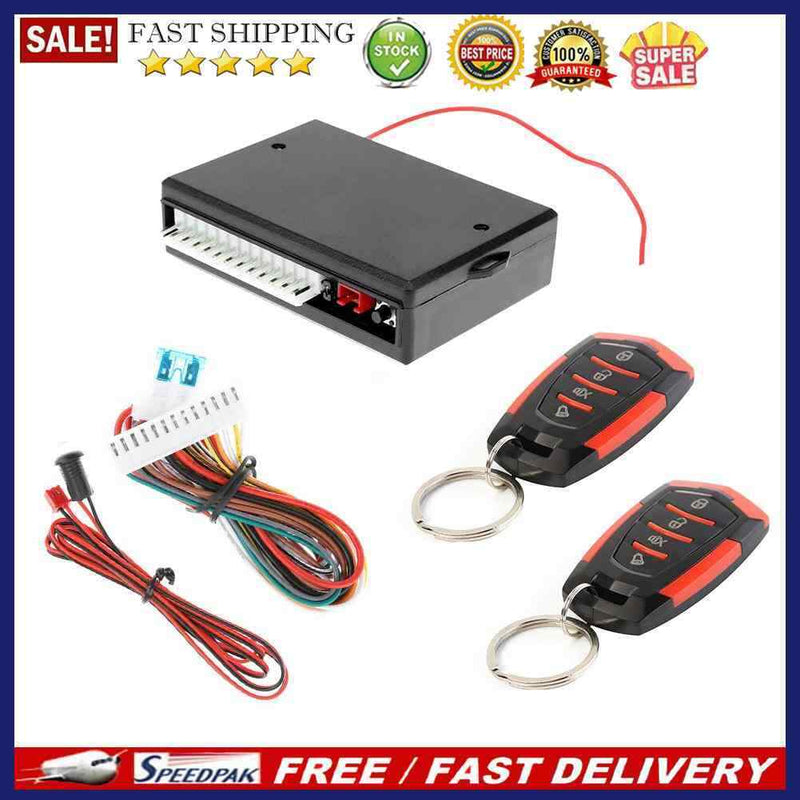 Universal Car Remote Central Door Lock Kit Keyless Entry Alarm System 405/T111