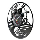 Clock Watch Drum Kit Record Wall Clock Wall Hanging Hanging Watch Wall Clocks