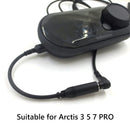 Adapter Cable for Arctis 3 5 7 PRO Gaming Headset Sound Card Cord Line (A) Newly