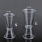Wine Single Drink PVC Measure Cup Cocktail Shaker Double Shot Jigger Short