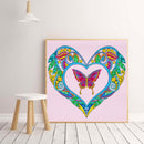 5D DIY Diamond Painting Butterfly Animal Partial Special Shape Drill Mosaic K
