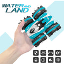 RC Stunt Car - 2.4G 2 Sided Remote Control Car for Kids - Waterproof (Cyan)