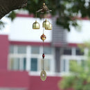 40cm Home Feng Shui Bagua Garden Wind Chimes Outdoor Hanging Decorationr 3 Bells
