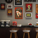 Tin Plaques Wall Art Signs Retro Painting Sexy Beauty Metal Plate Poster fo