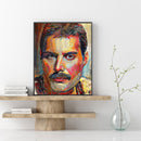 DIY Oil Drawing By Numbers Deer Frameless 40x50cm Character on Canvas Decor