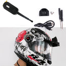Universal Motorcycle Helmet Wiper Electric wiper Compatible with Most Visor