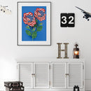 5D DIY Part Special Drill Diamond Painting Flag Flower Home Wall Art Craft Gift