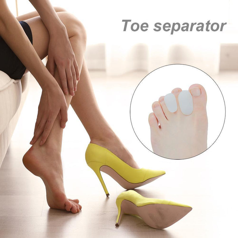 1pc Silicone Toe Separators Spacer Thumb Hallux Valgus Bunion Corrector Too