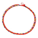 Colorful Gift For Couple Hand-woven Bracelet Jewelry Gifts Red Rope Bracelet