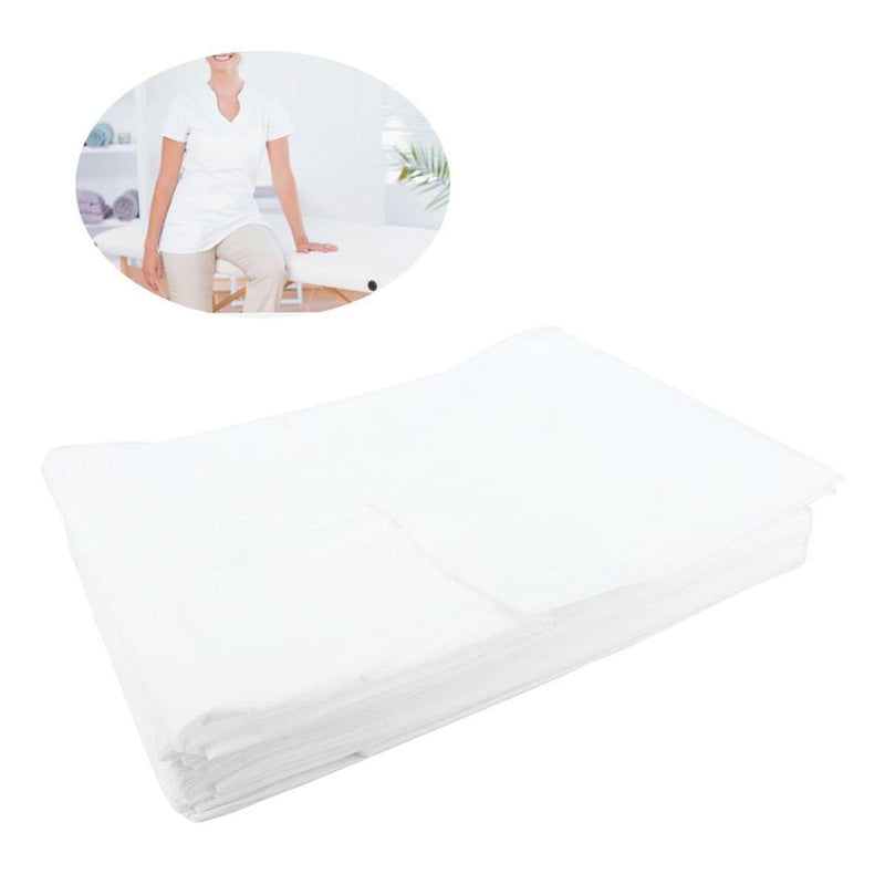 Massage Table Bed Sheet Bedspread with Pillowcase and Stool Cover for SPA~