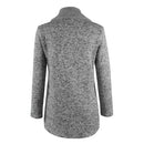 Autumn Winter Clothes Warm Fleece Jacket Slant Zipper Collared Coat(S)