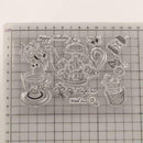 1PC Cartoon Cutting Dies And Stamp Set Clear Stamps Embossing 0 Q4D6 C0C9