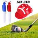 Golf Ball Line Liner Marker Pen Alignment Marks Tool Training Aids (Red) Newly
