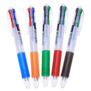 12pcs 4 Colors Ballpoint Pen Press Writing Pen for School Office Supplies