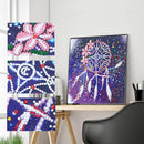 Part Drill Luminous Special Shaped DIY Dreamcatcher 5D Diamond Painting Kit