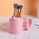 Visible Makeup Brush Holder Travel Cosmetic Pens Storage Organizer (Pink) Newly
