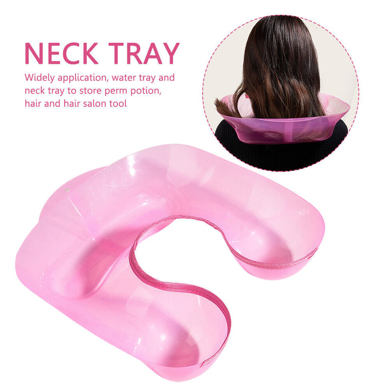 Professional Hair Coloring Shoulder Neck Tray Water Sink Hair Dyeing Perm Newly