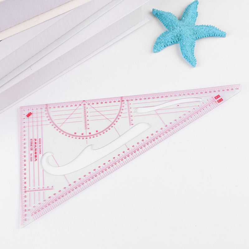 akaddy DIY Costume Sewing Tools Patchwork Ruler Stationery Multifunctional Han