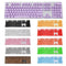 104pcs Universal Mechanical Keyboard Keycap PC Bakclit Key Cap Set (Yellow)
