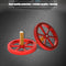 4pcs Upgraded Aluminum Hand Twist Leveling Nut with Hot Bed Die Springs Screws