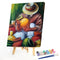 Making Ceramics Oil Paint By Numbers Kit DIY Handpainted on Canvas Wall Art